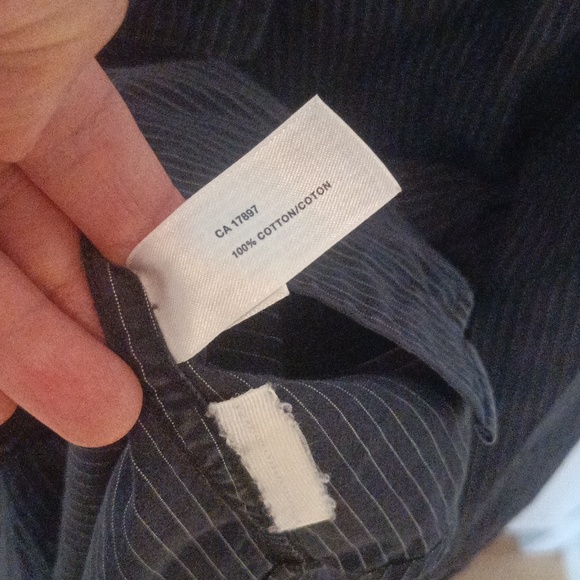 Men's Gap Long Sleeve Buttoned Fitted Shirt with 1 Chest Pocket - Picture 6 of 7